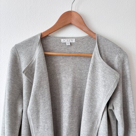 J. Crew Juliette Collarless Sweater Blazer - Picture 6 of 9